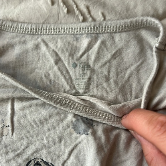 Kyte BABY Light Gray Kids Pajama Set with Animal Design - Picture 2 of 4